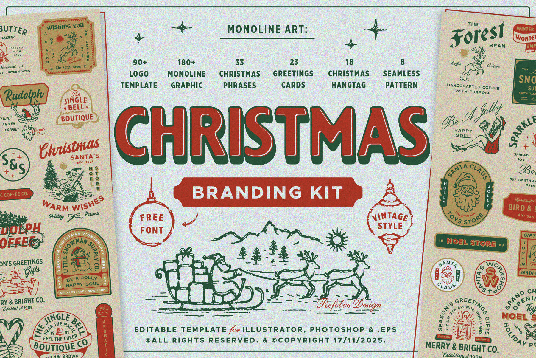 Christmas Branding 1