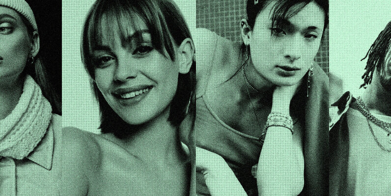 Poster Print Texture Vertical Image Effect Mockup