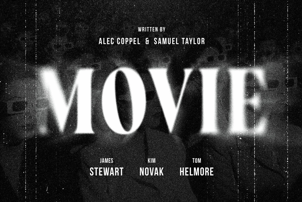 Cinematic Text and Logo Effect 1