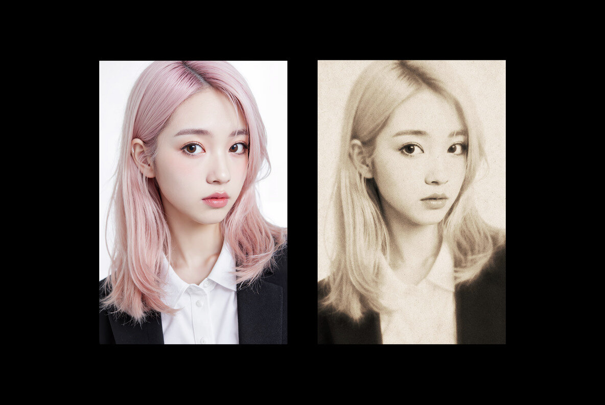 Retro Blur Photo Effect 5