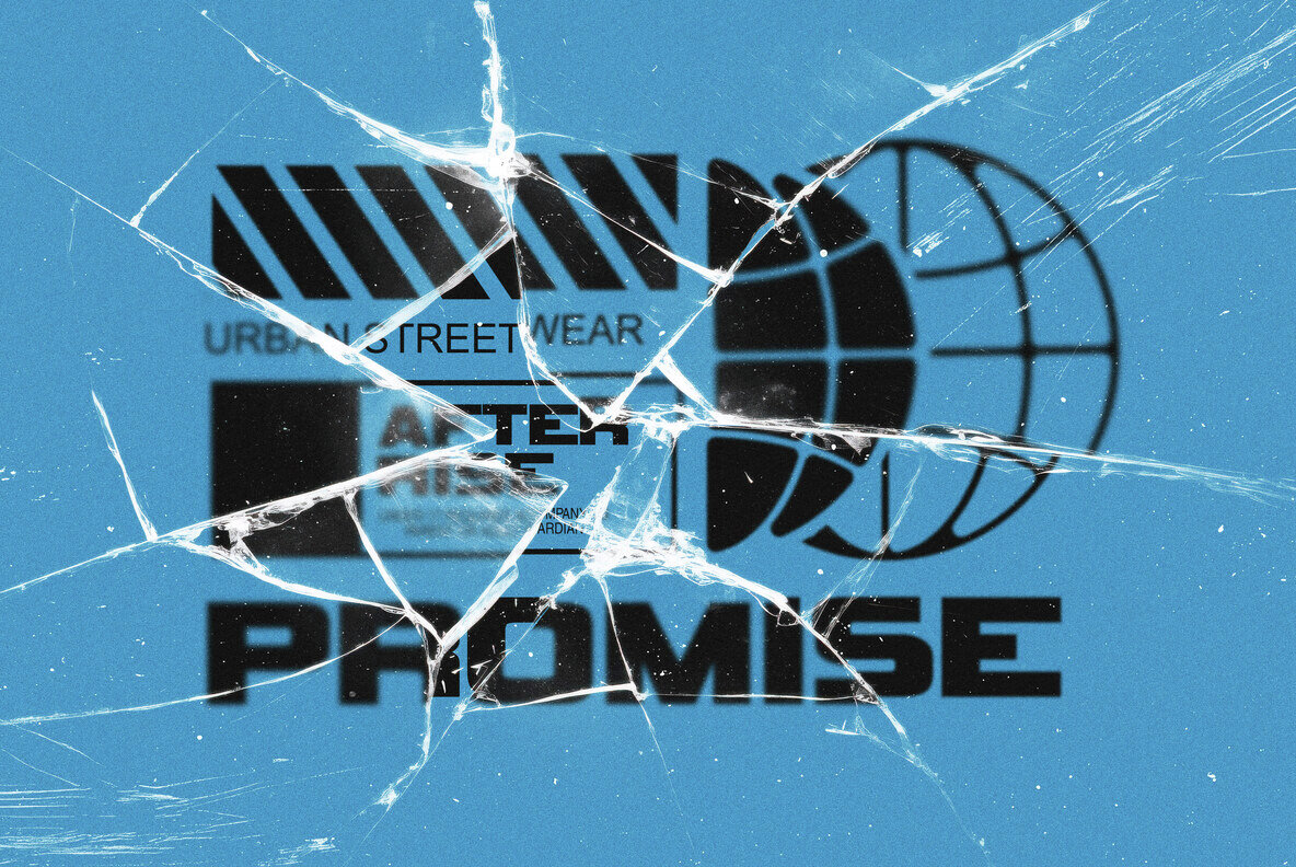 Broken Glass Text and Logo Effect 4