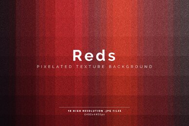 Reds Pixelated Texture Background