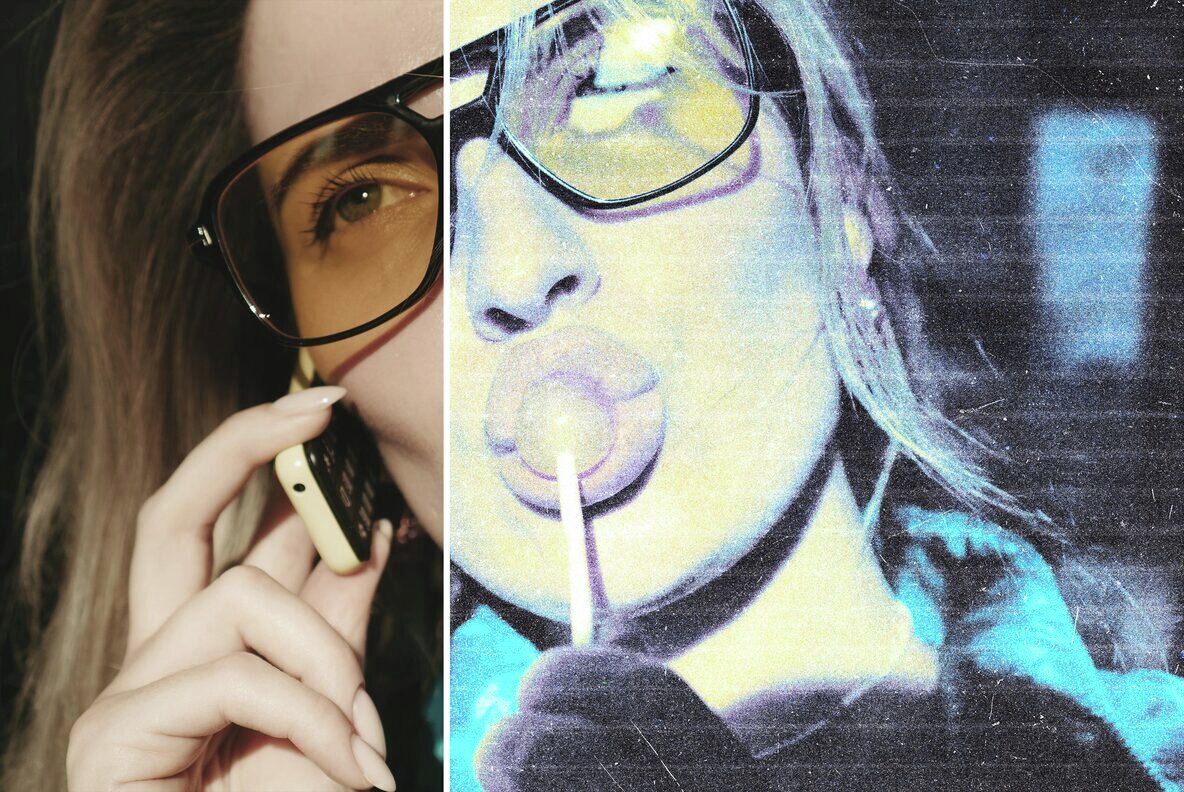 Lo Fi Dirty Printer Effect 7