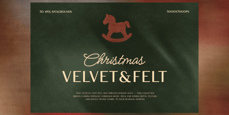 Christmas Velvet   Felt