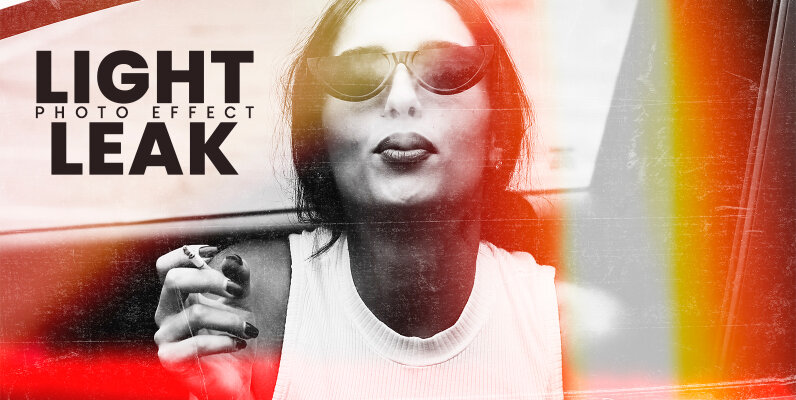 Light Leak Photo Effect