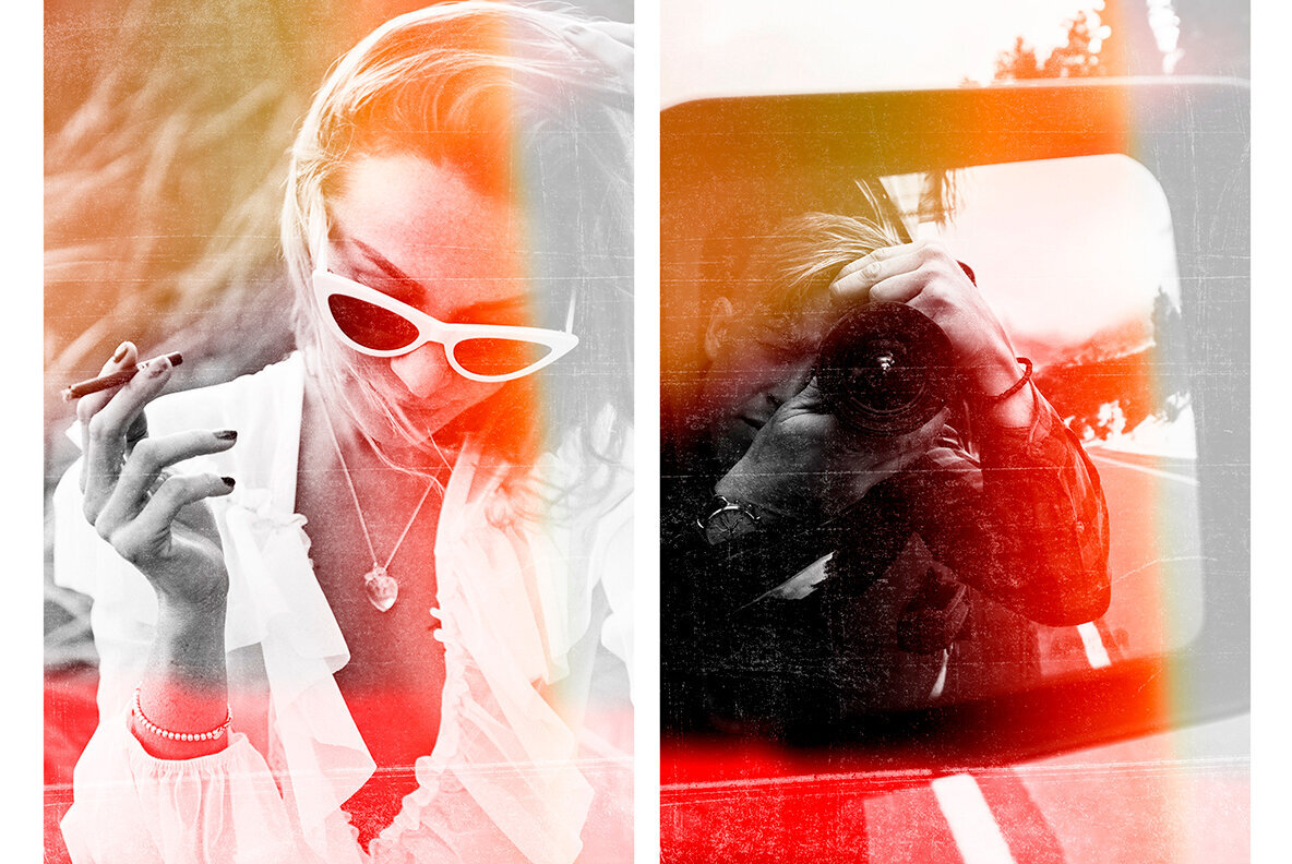 Light Leak Photo Effect 3