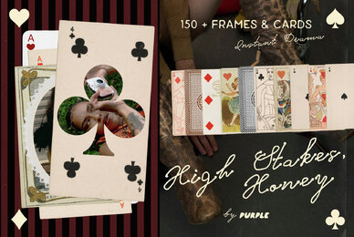 Frames and Cards   High Stakes  Honey
