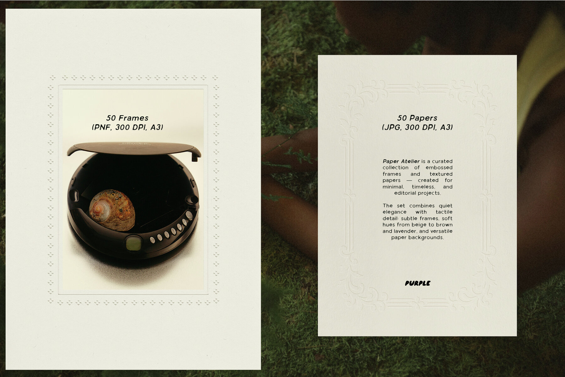 Embossed Papers   Frames 3