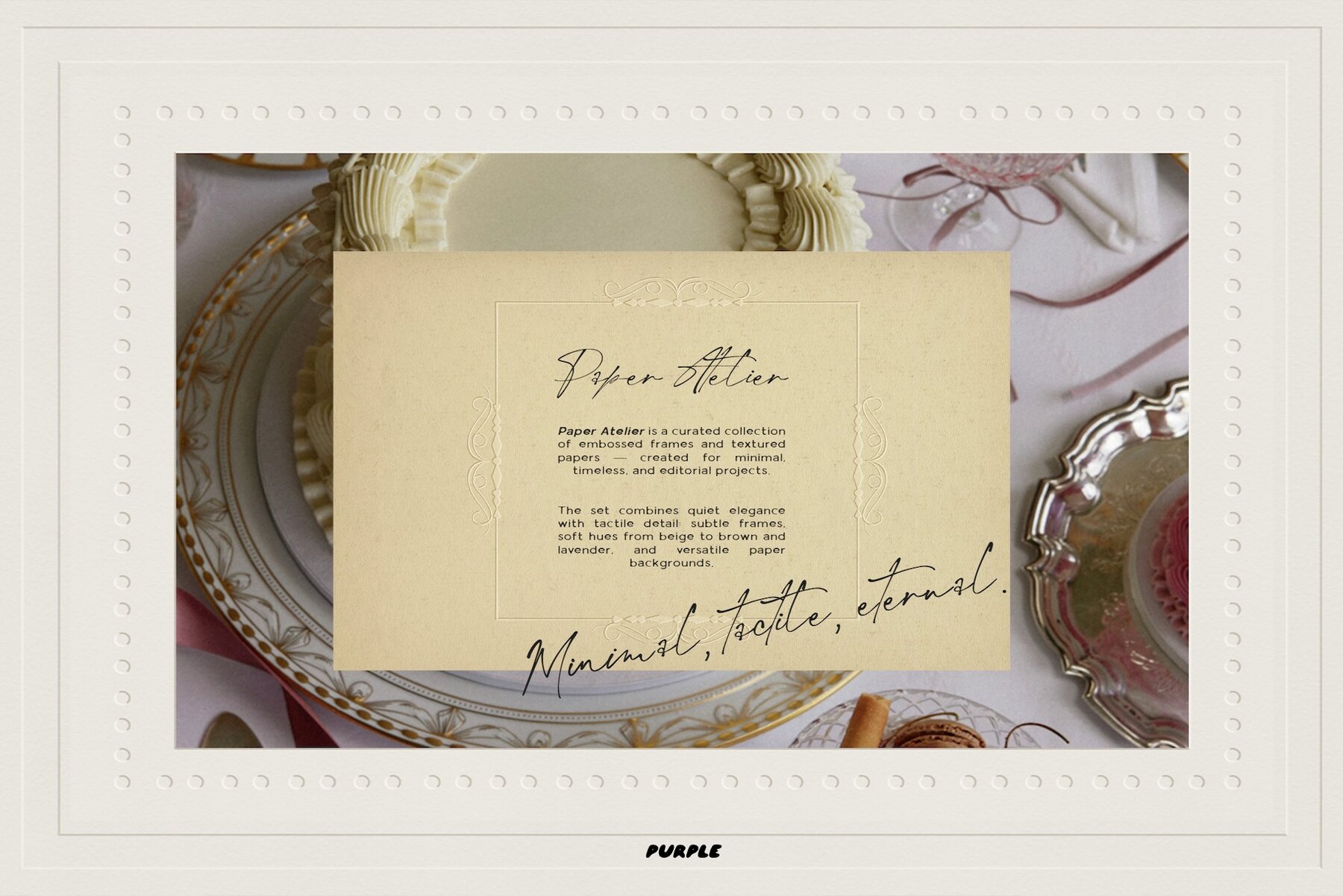 Embossed Papers   Frames 15