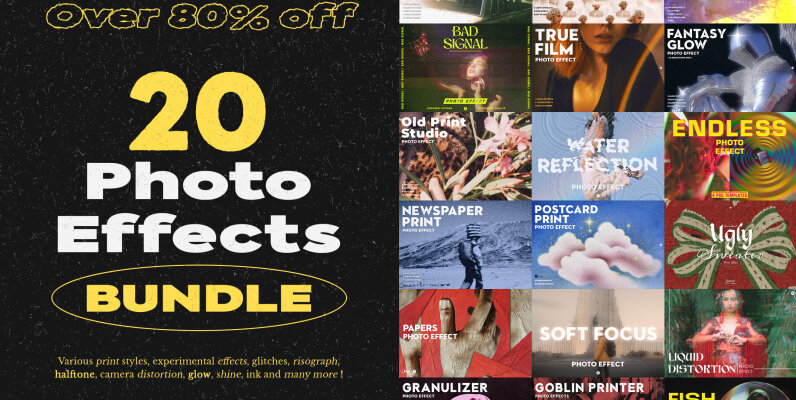 20 Photo Effects Bundle