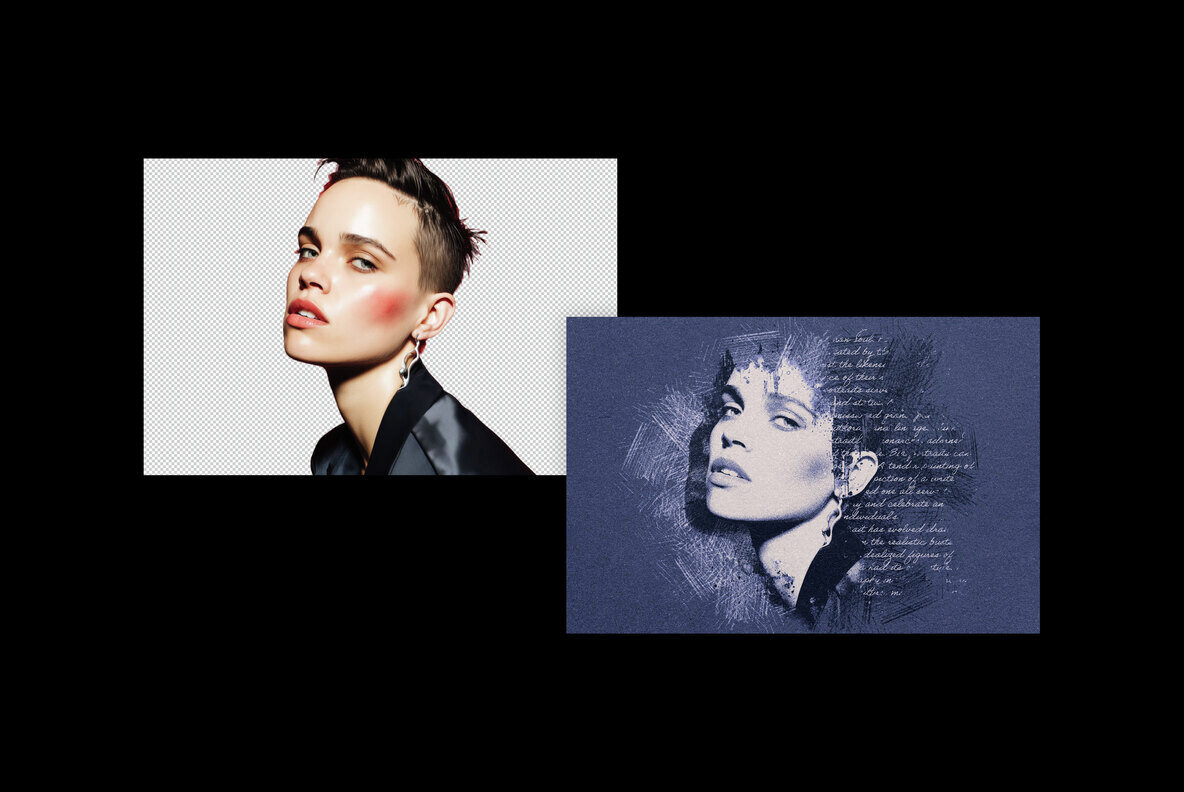 Mixed Art Photo Effect 2