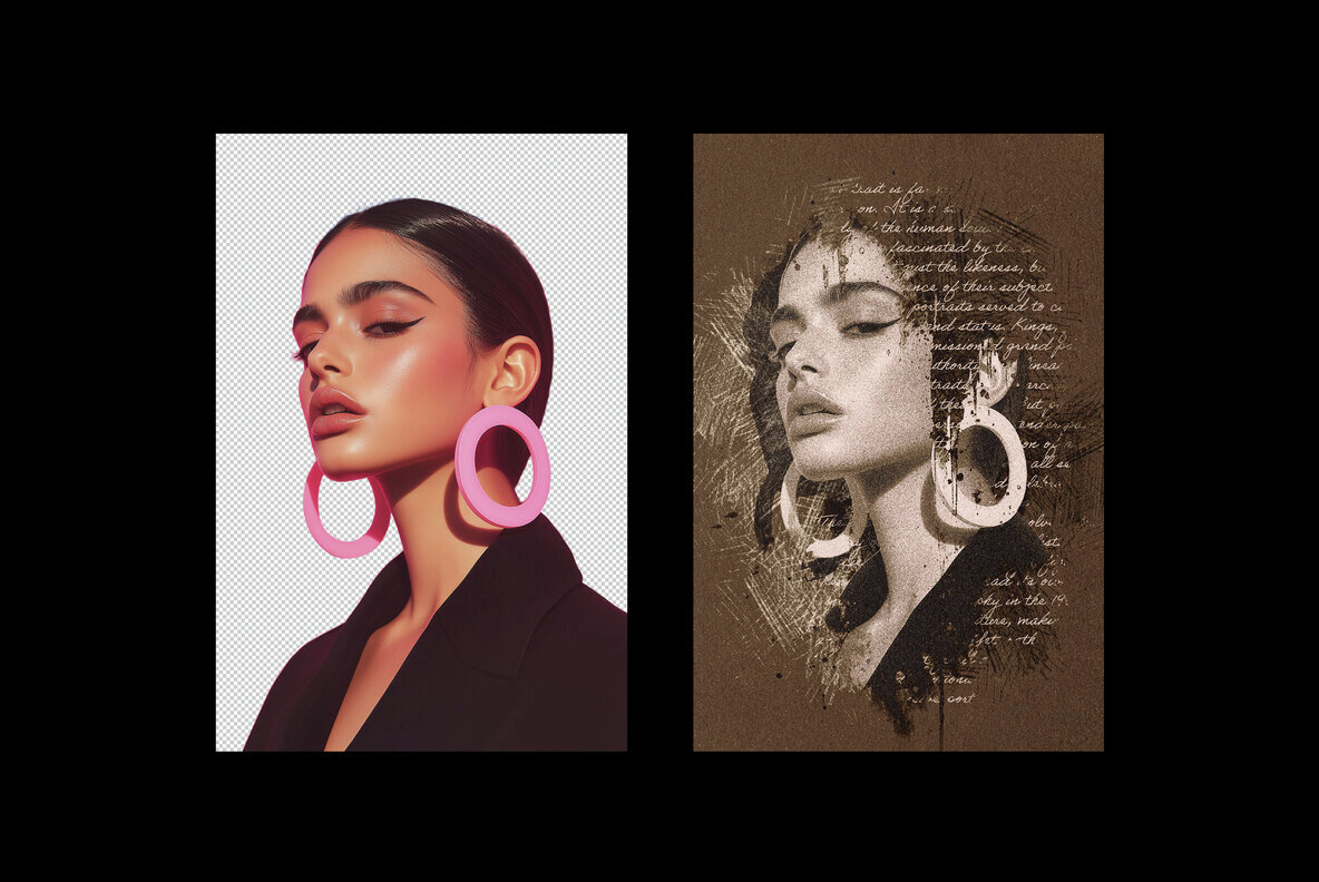 Mixed Art Photo Effect 6