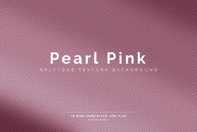 Pearl Pink Halftone Texture Background