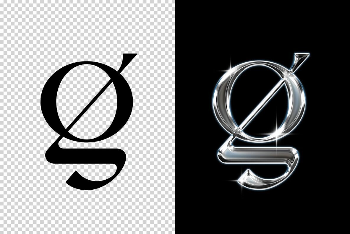 Metal Shine Chrome Text Effect 2