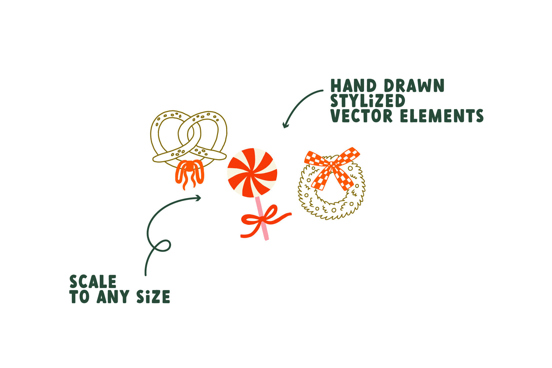 Christmas Advent Calendar Elements 2