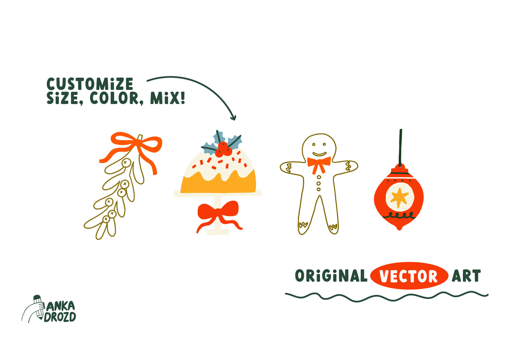 Christmas Advent Calendar Elements 6