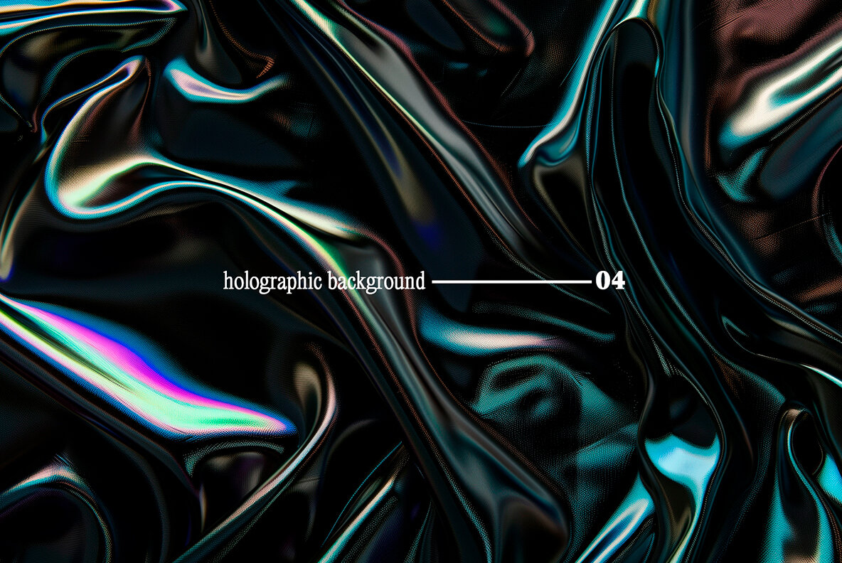 Iridescent Noir     Dark Holographic Backgrounds 5