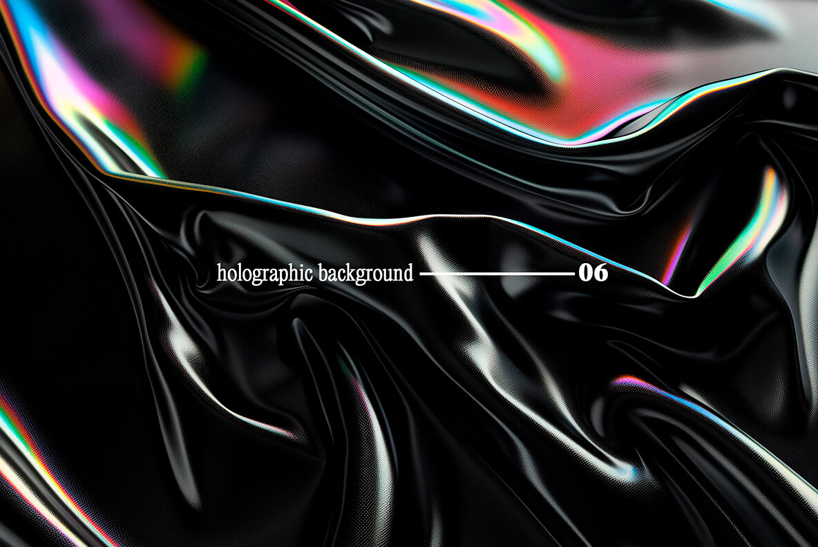 Iridescent Noir     Dark Holographic Backgrounds 7