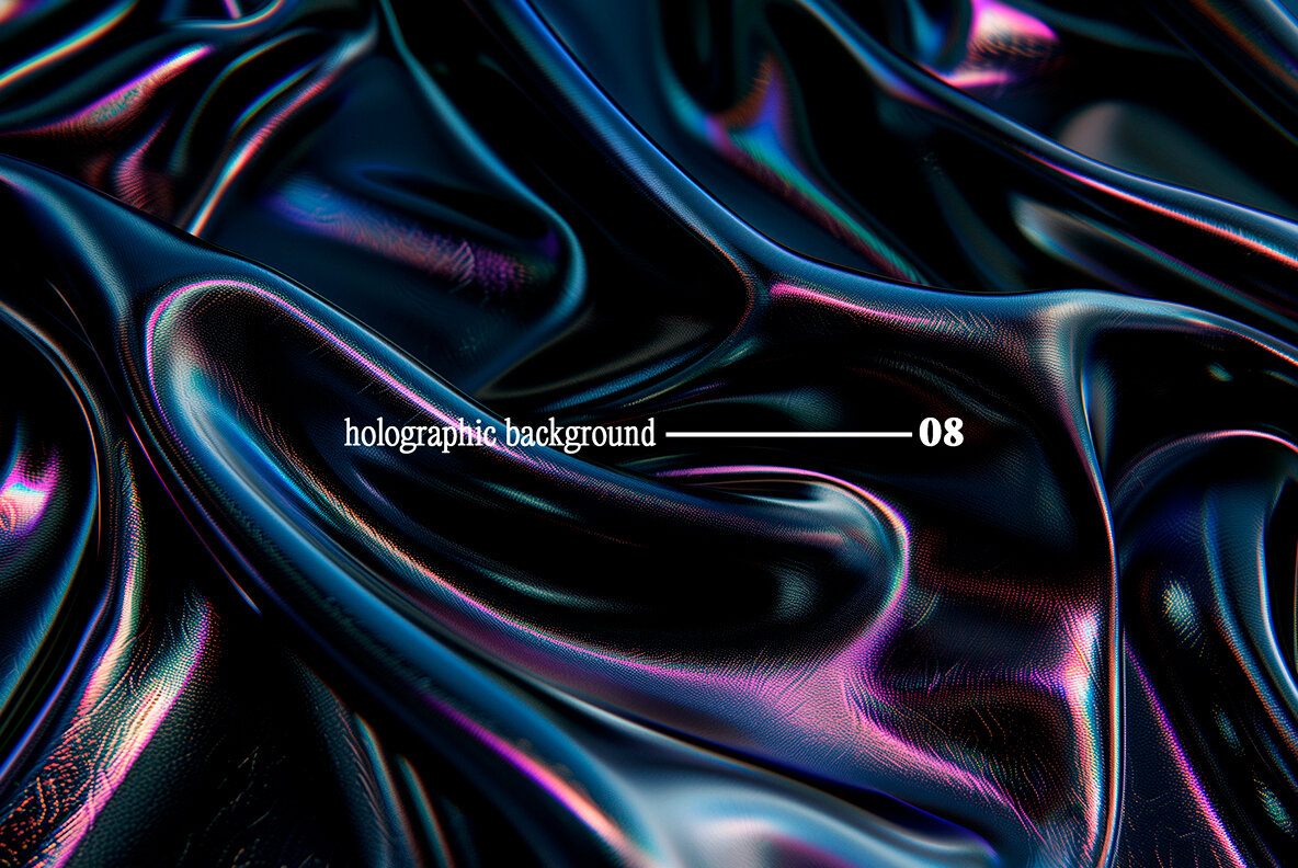 Iridescent Noir     Dark Holographic Backgrounds 9