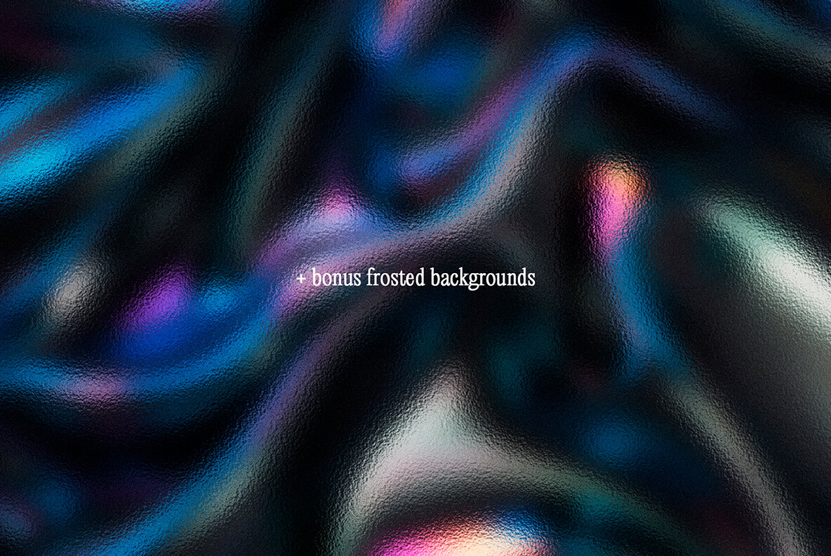 Iridescent Noir     Dark Holographic Backgrounds 17