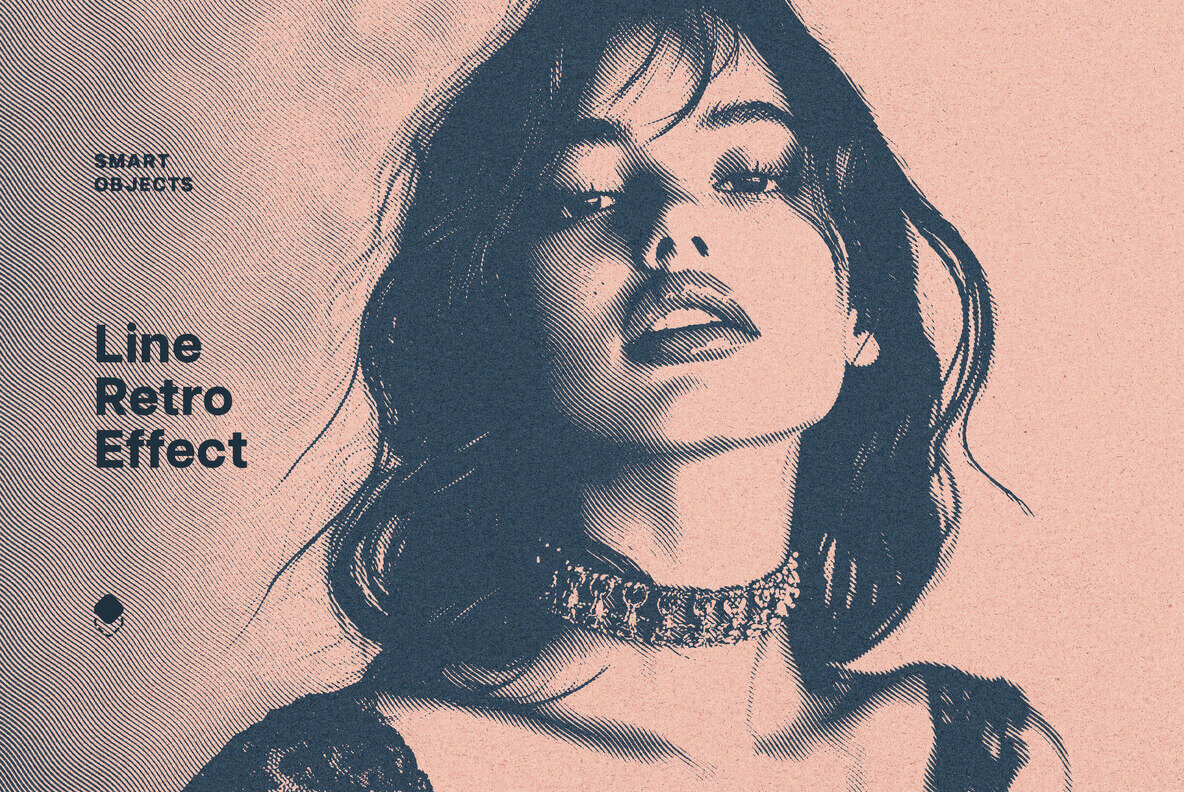 Engraved Line Photo Effect 1