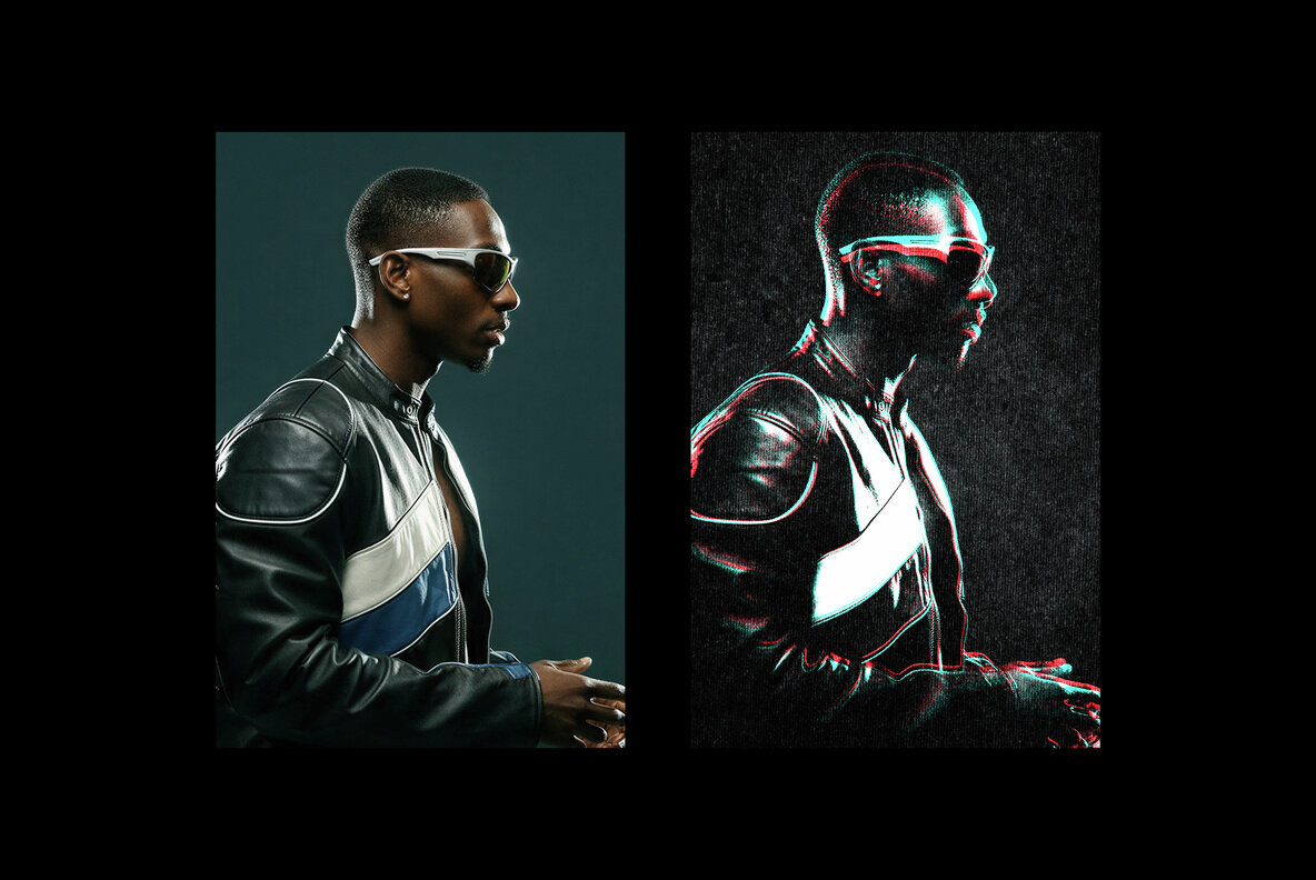 Color Glitch Photo Effect 5