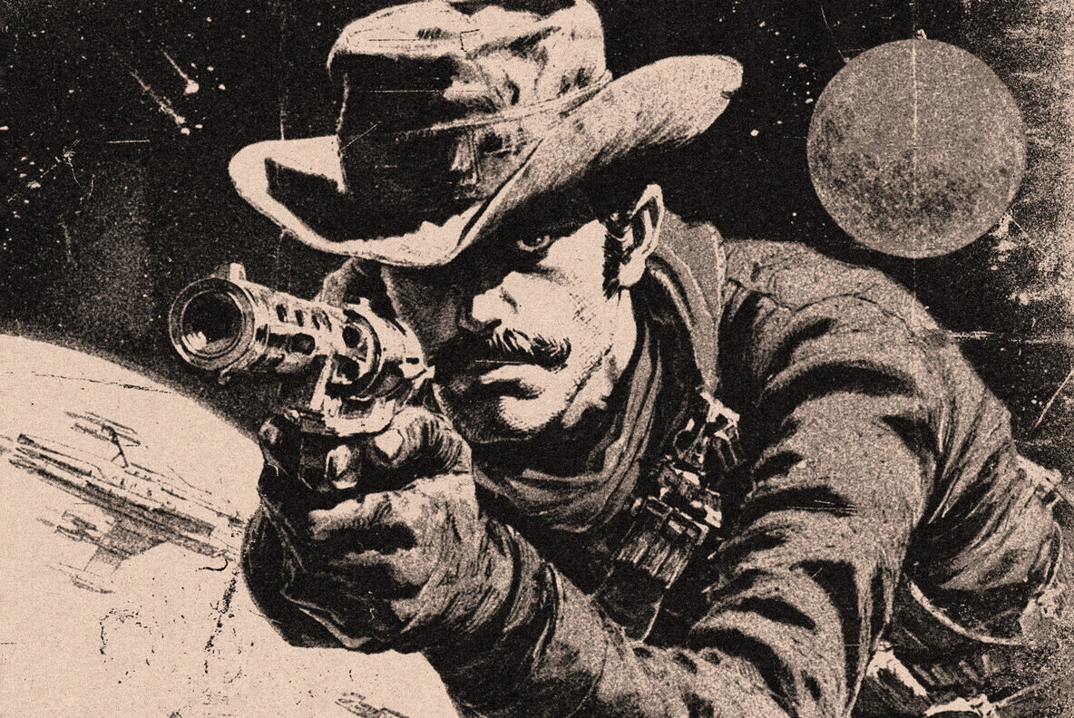 Retro Grunge Print Effect 3