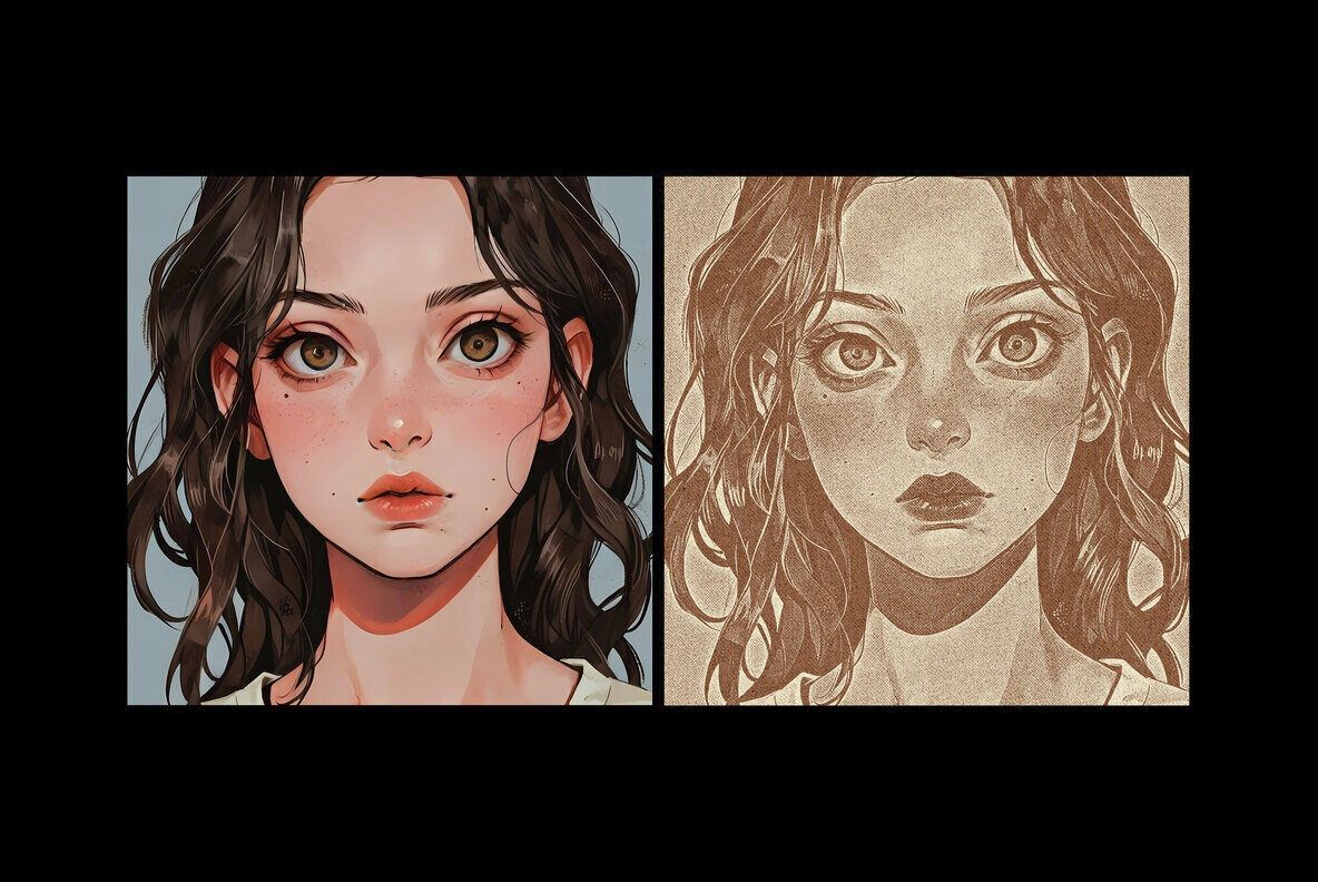 Faded Print Photo Effect 2