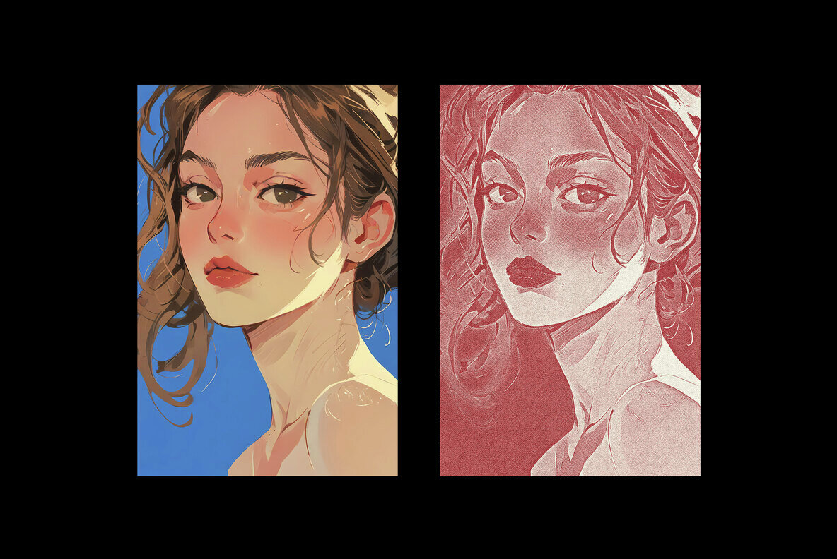 Faded Print Photo Effect 6