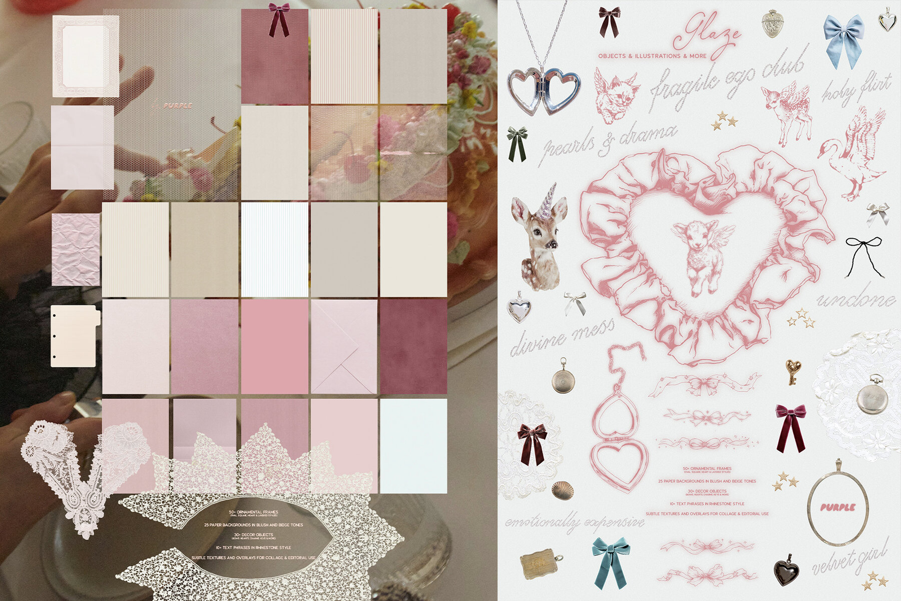 Glaze   Collage Kit with Frames 8