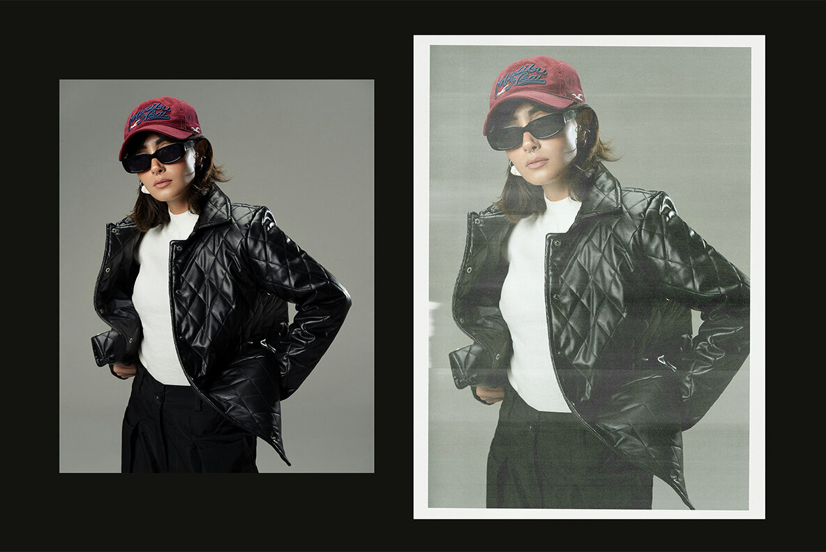 Photocopy Paper Texture Overlays 4