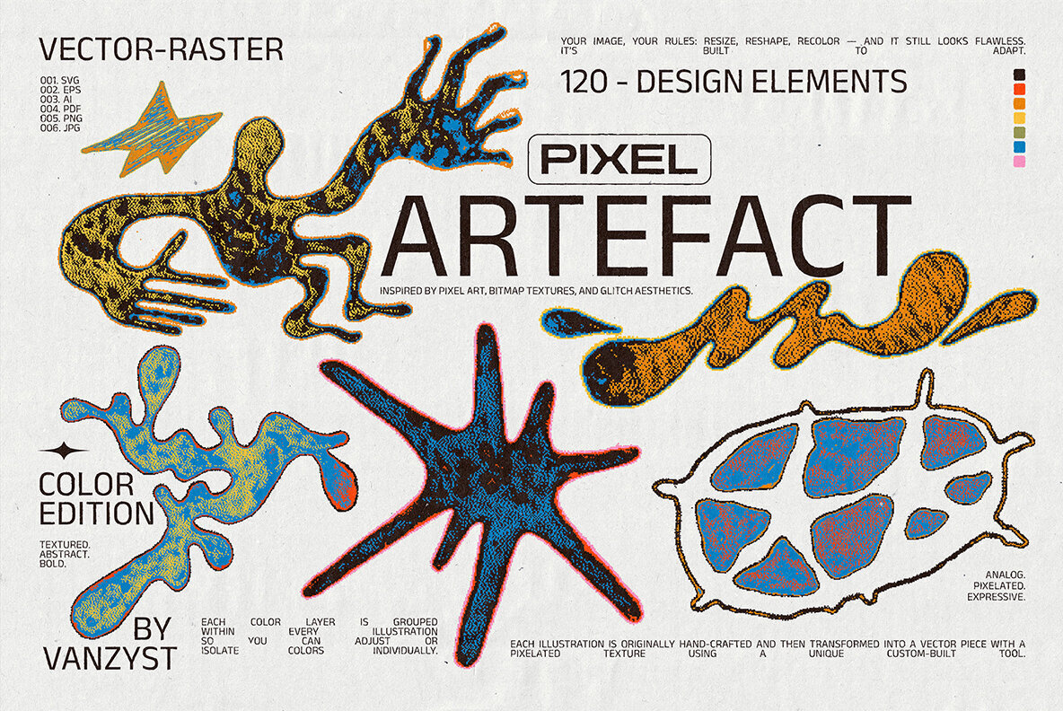 Pixel Artefact Color Edition 2