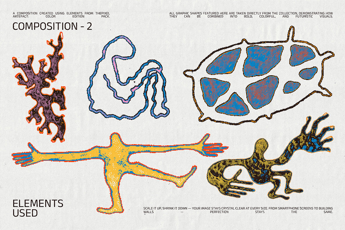 Pixel Artefact Color Edition 4