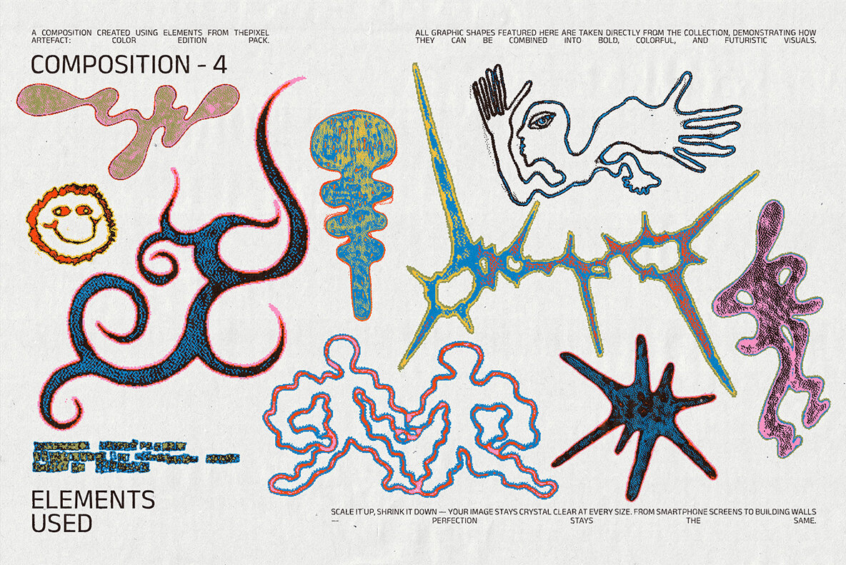 Pixel Artefact Color Edition 6