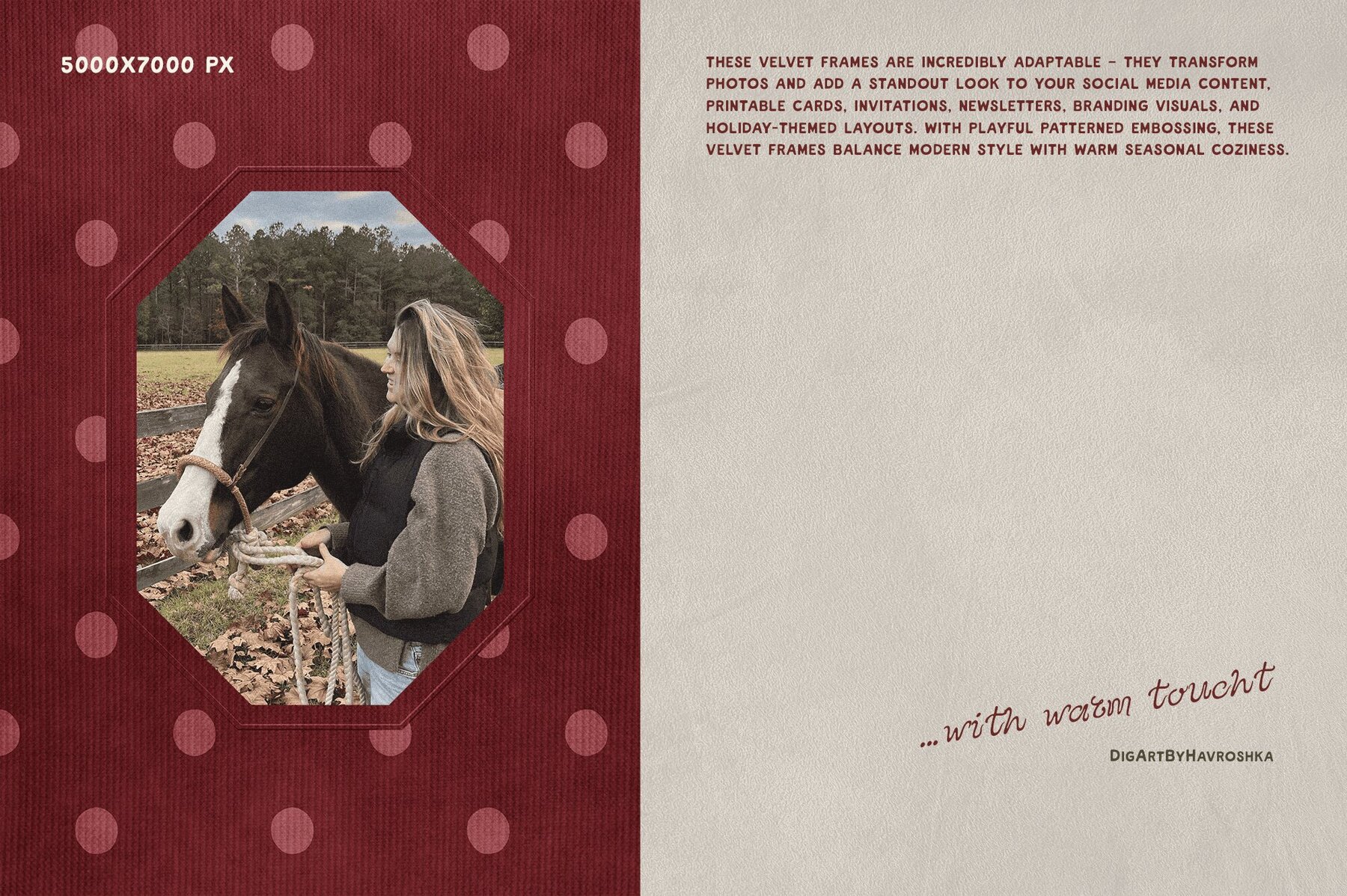 Cozy Velvet Frames collection 4