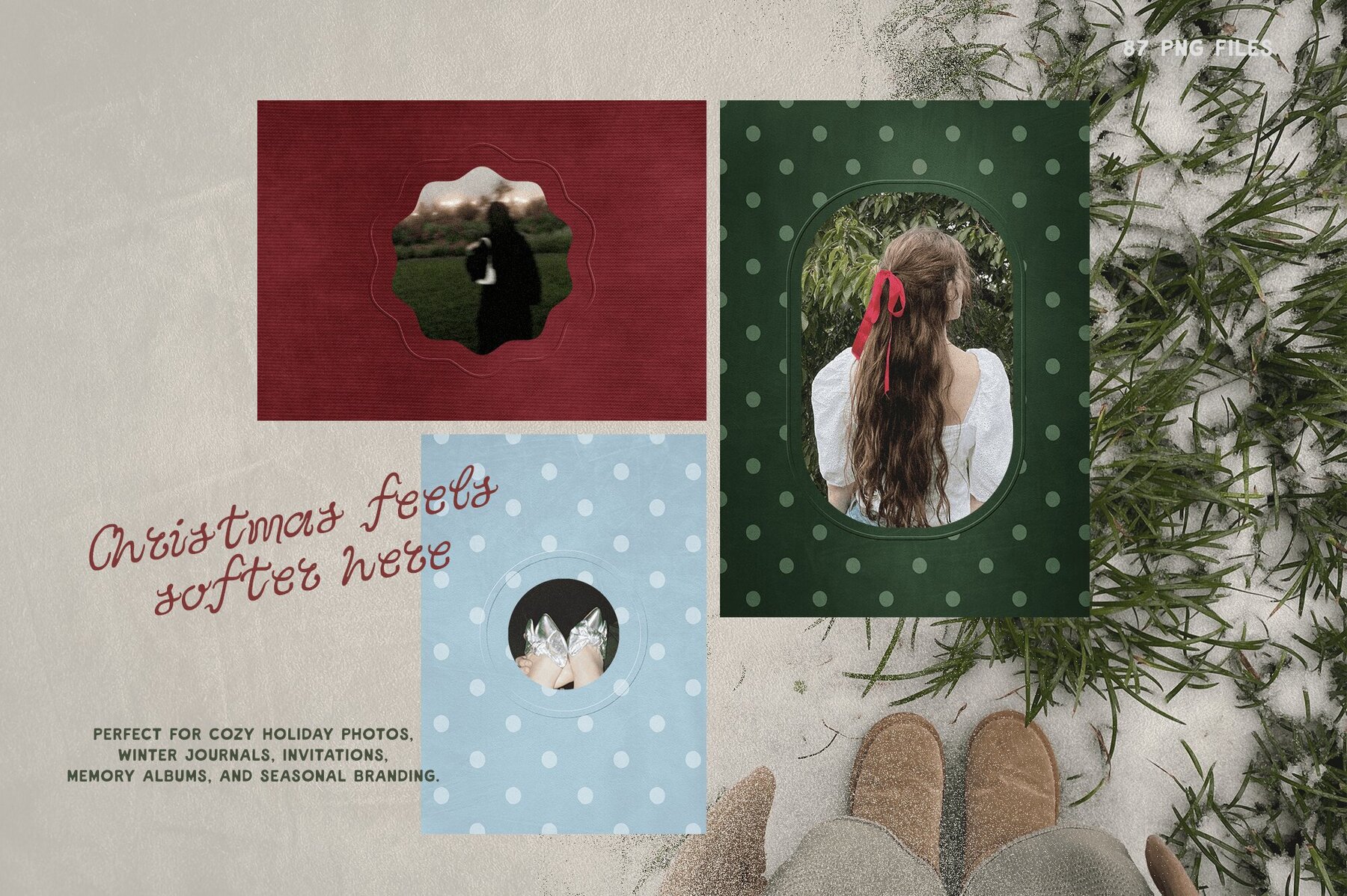 Cozy Velvet Frames collection 6