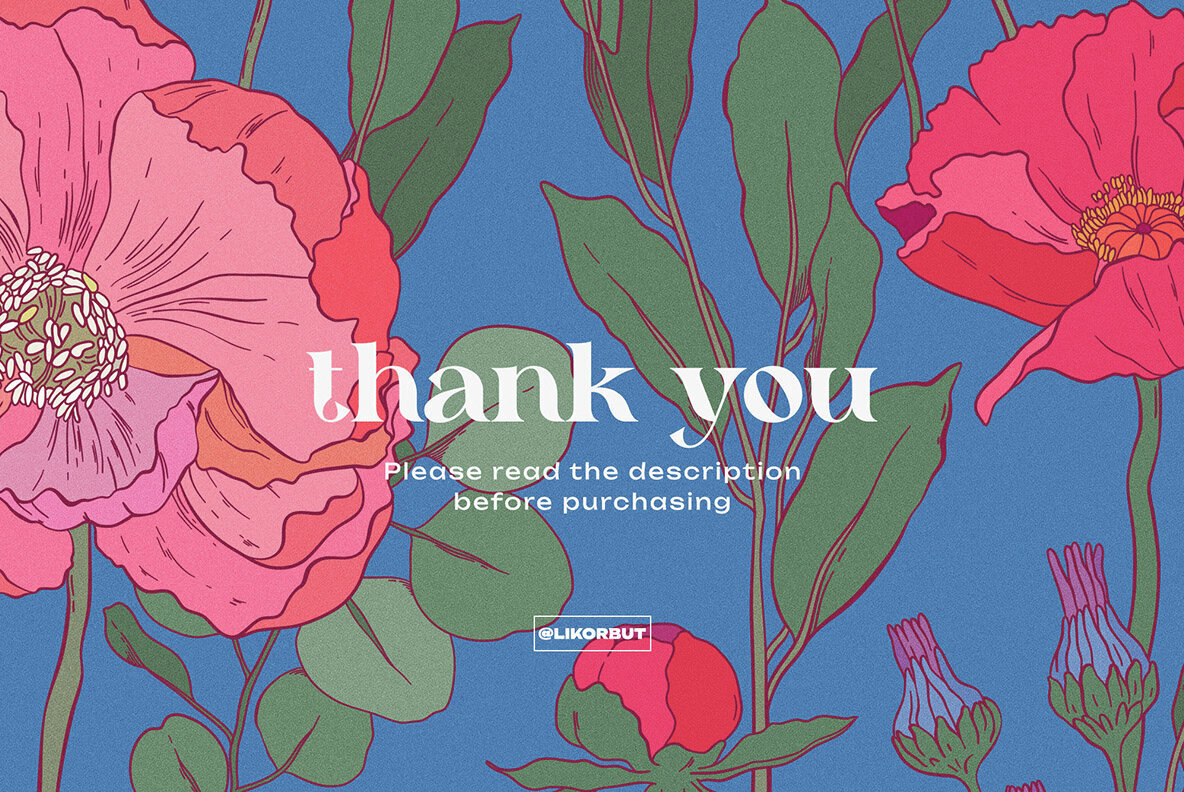 Satin Lush Botanical Floral Pattern 2