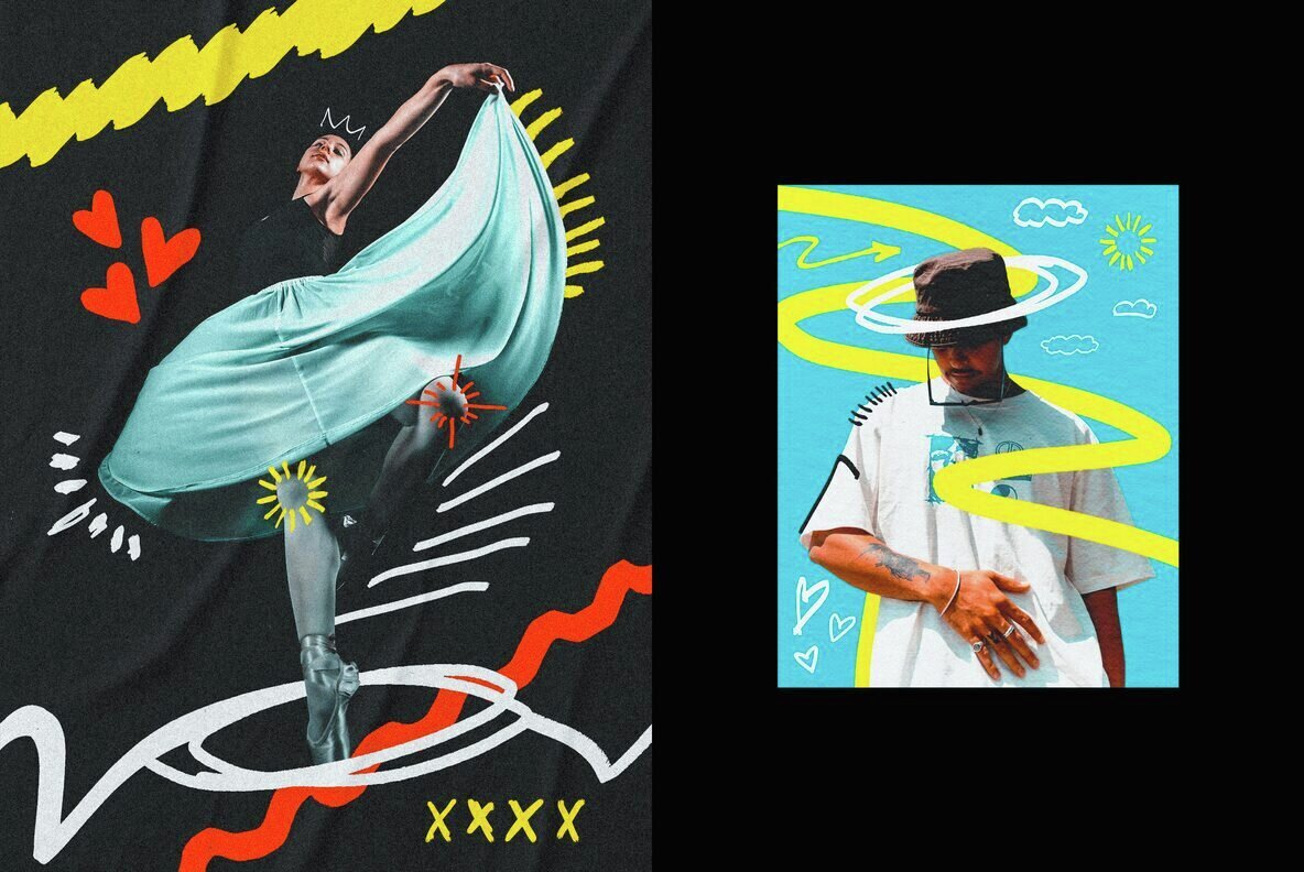 226 PNG Marker Elements 3