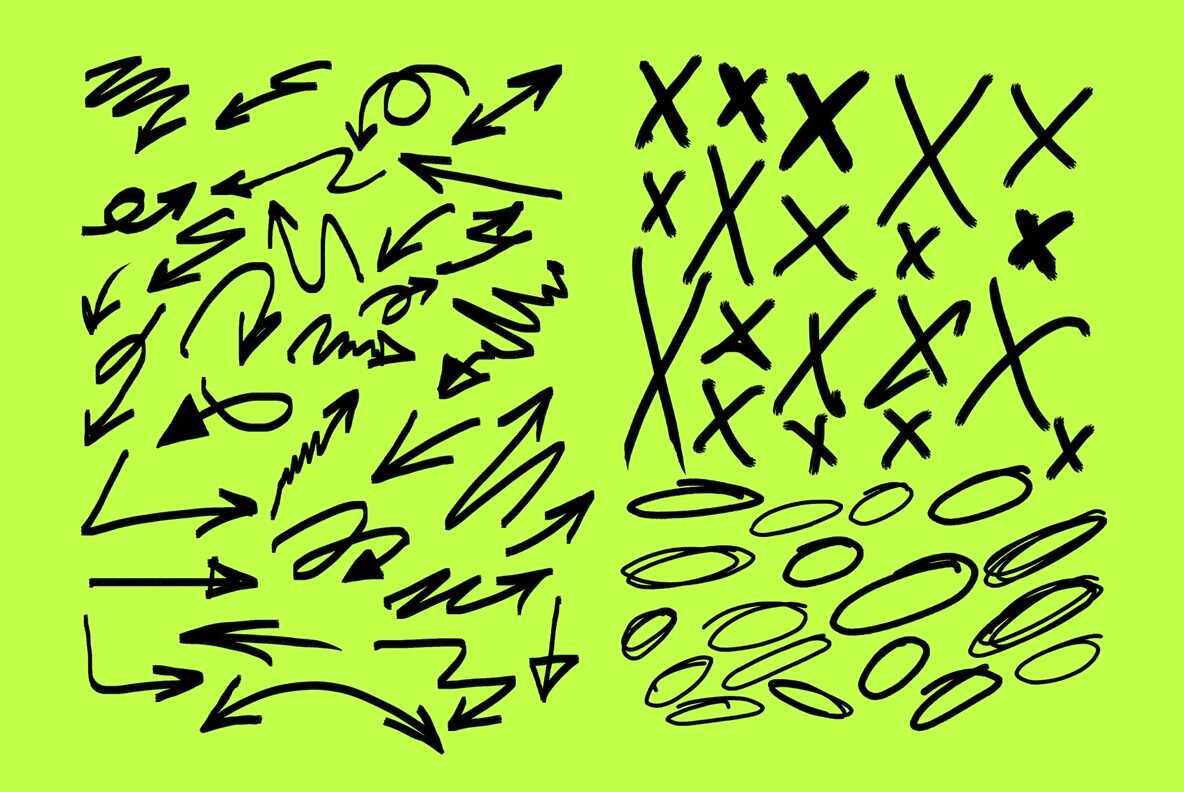 226 PNG Marker Elements 4