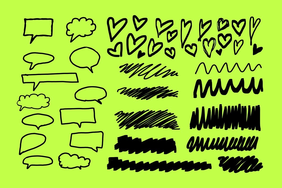 226 PNG Marker Elements 8