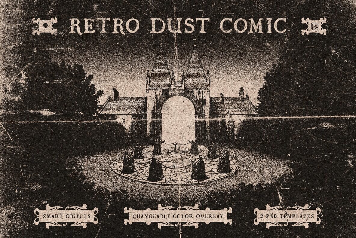 Retro Dust Comic Effect 1