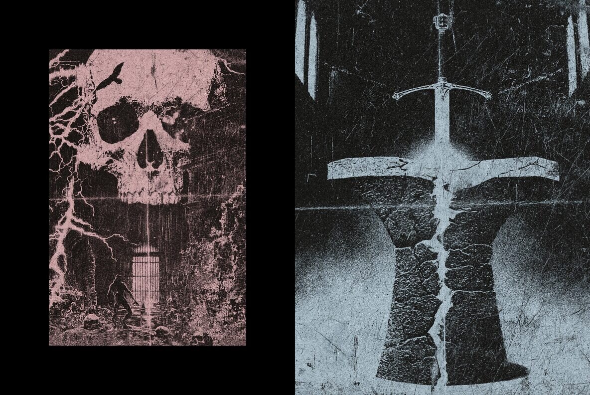 Retro Dust Comic Effect 4