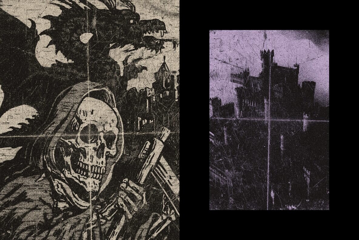 Retro Dust Comic Effect 6