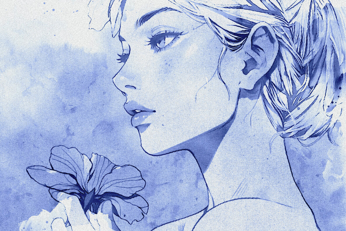 Ink Bleed Photo Effect 3