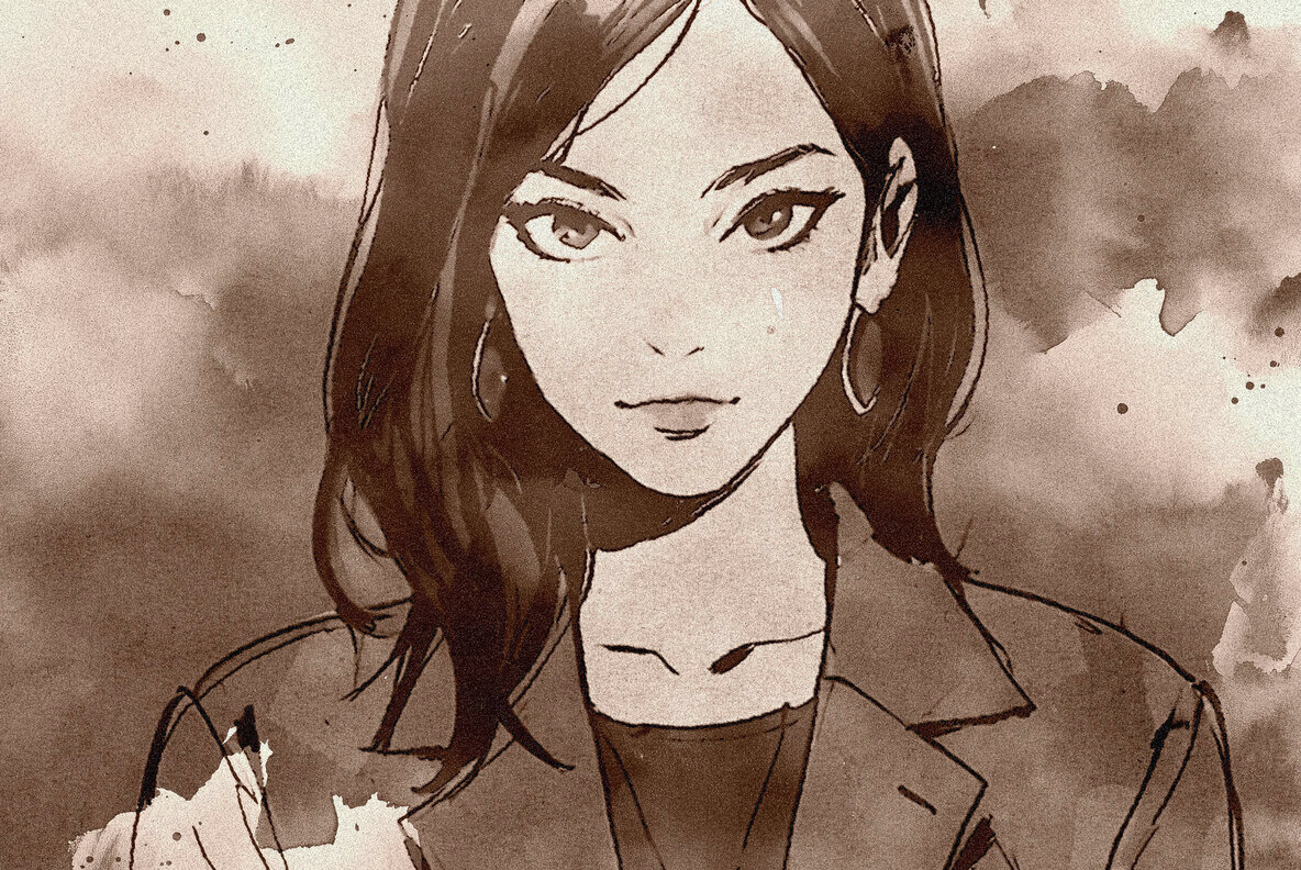 Ink Bleed Photo Effect 4