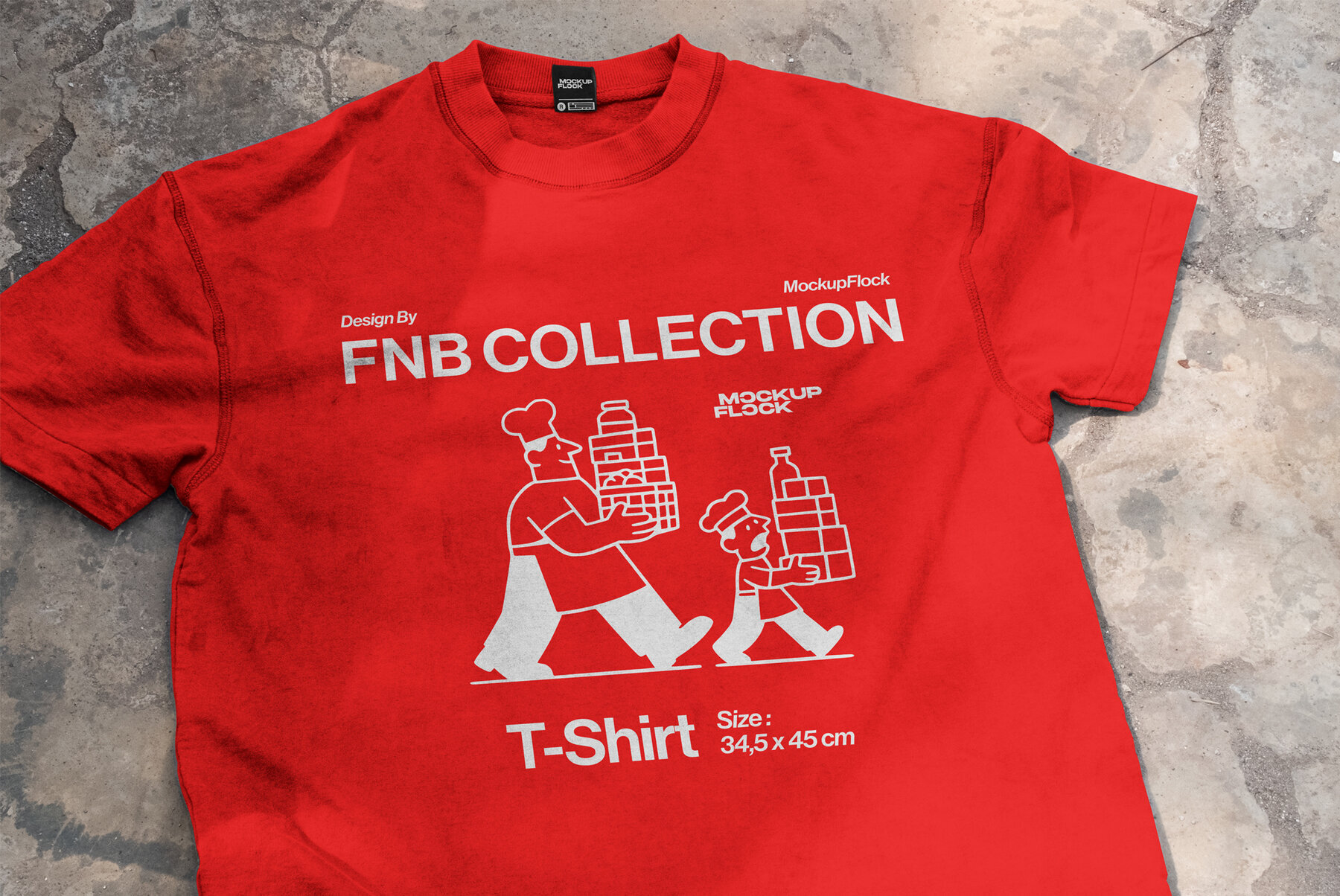 Rp Boxy T shirt Mockup 3