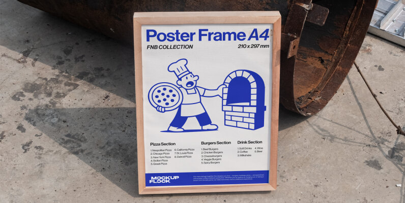 Rp Poster Frame Mockup 02