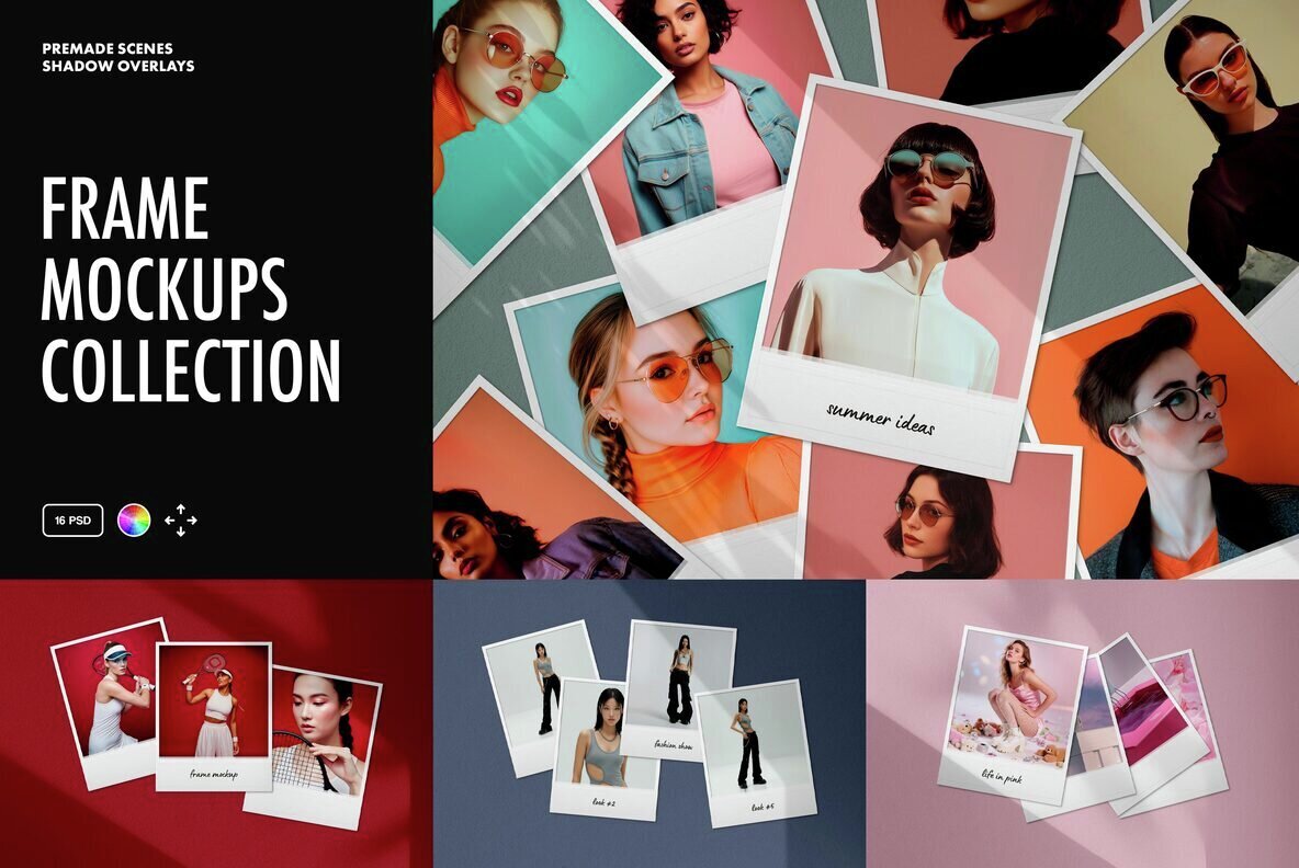 Frame Mockups Collection 1