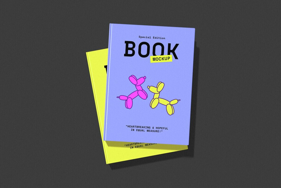 Book Mockup Collection 9