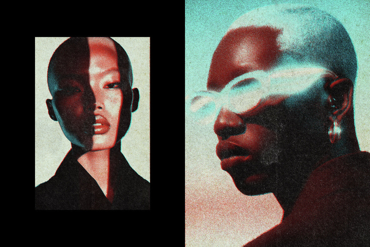 Old Print Photo Effect 4